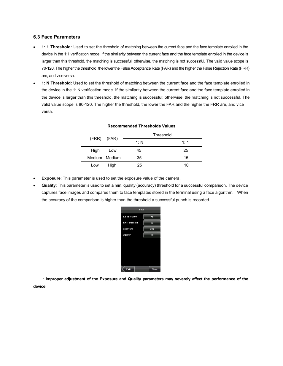 Acroprint TQ600F (software version 4.x and above) User Manual | Page 26 / 45