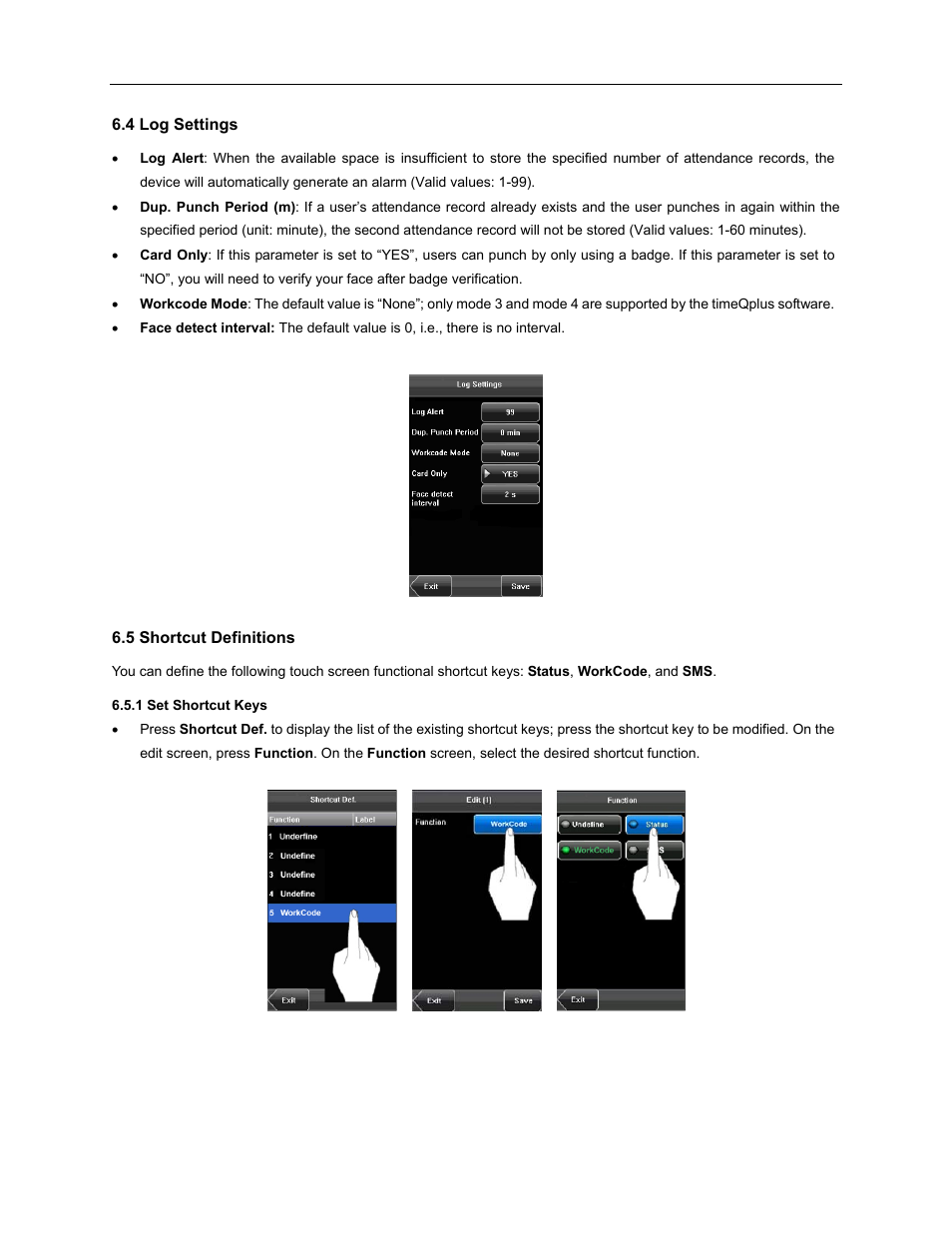 Acroprint TQ600F (software version 4.x and above) User Manual | Page 27 / 45