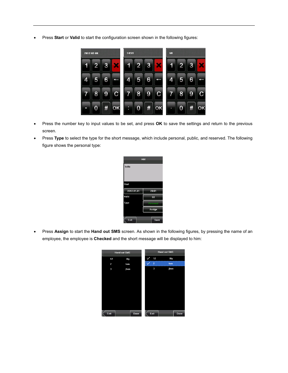 Acroprint TQ600F (software version 4.x and above) User Manual | Page 32 / 45