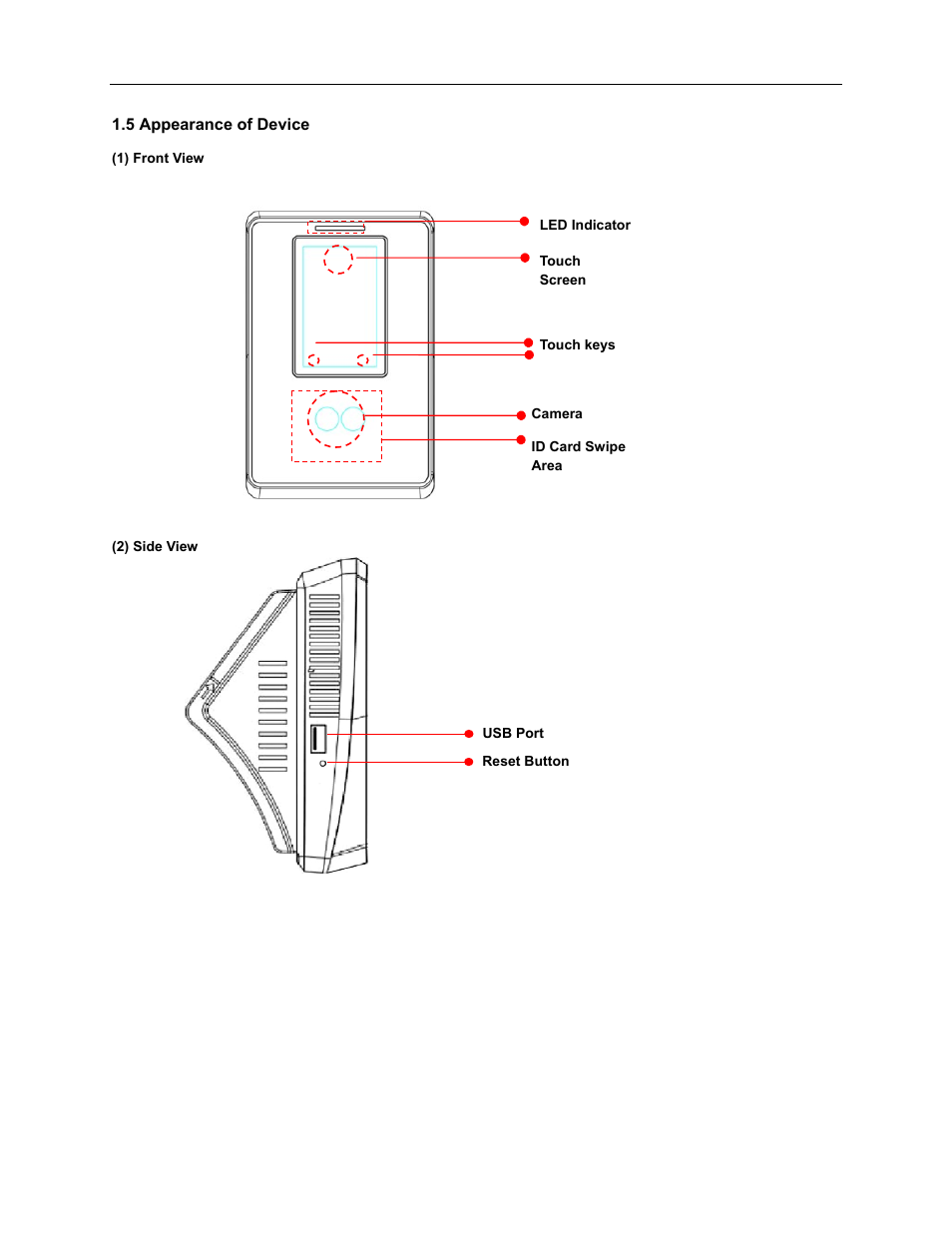 Acroprint TQ600F (software version 4.x and above) User Manual | Page 8 / 45