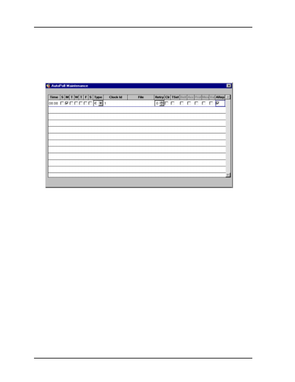 Atr9800 user guide | Acroprint ATR9800 User Manual | Page 40 / 68