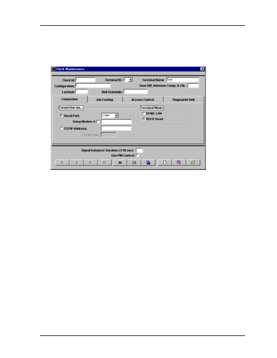 Atr9800 user guide | Acroprint ATR9800 User Manual | Page 45 / 68