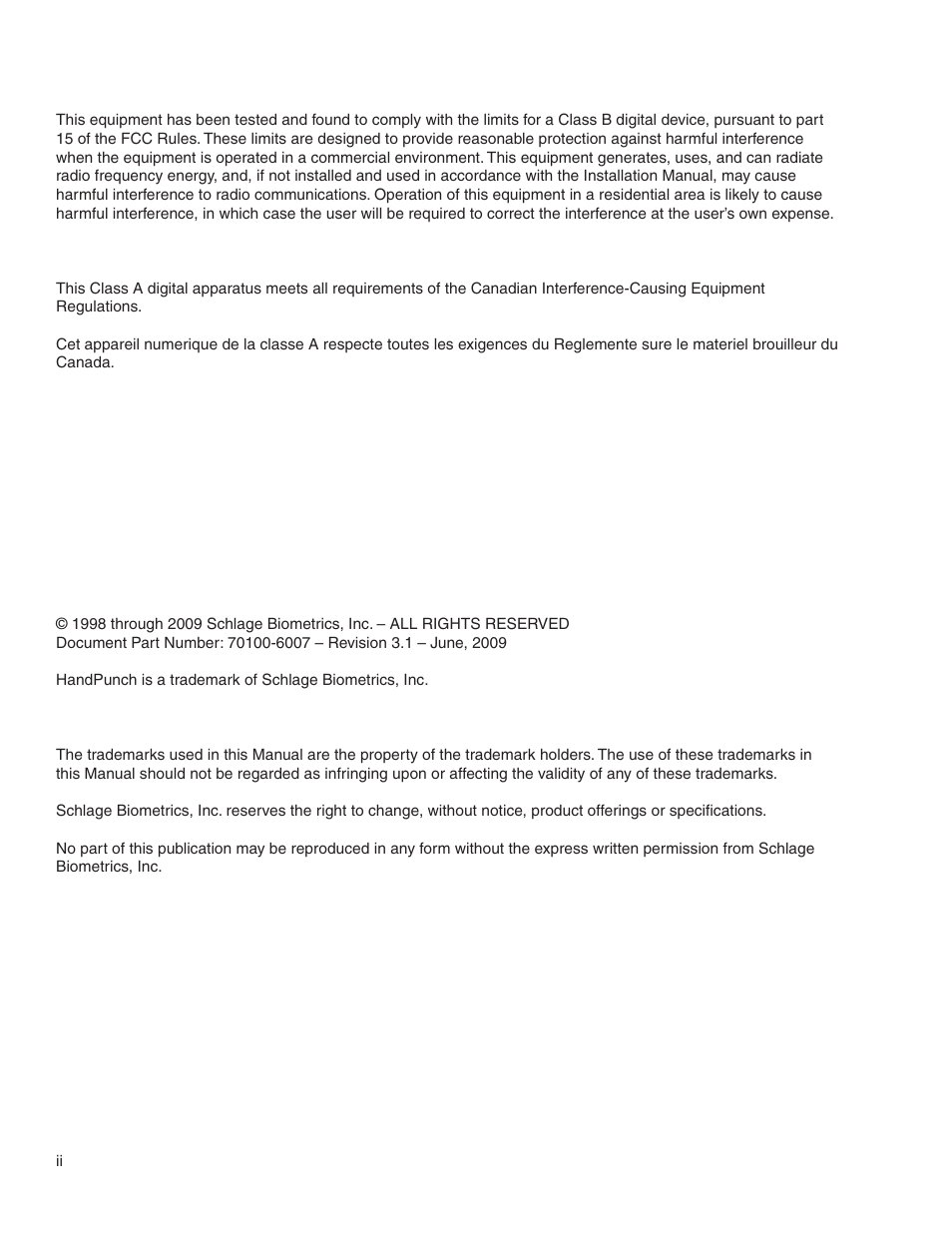 Acroprint HandPunch 2000 User Manual | Page 2 / 62