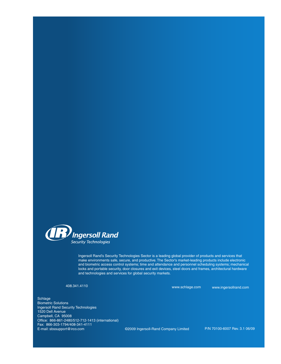 Acroprint HandPunch 2000 User Manual | Page 62 / 62