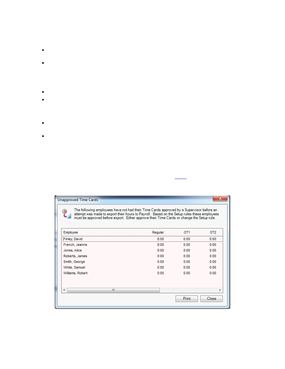Acroprint timeQplus (software version 4.x and above) User Manual | Page 34 / 88