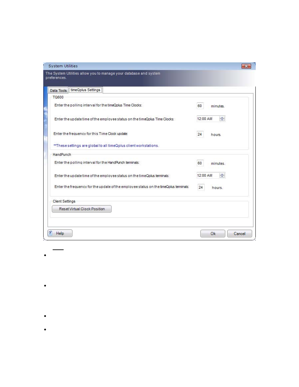 Acroprint timeQplus (software version 4.x and above) User Manual | Page 70 / 88