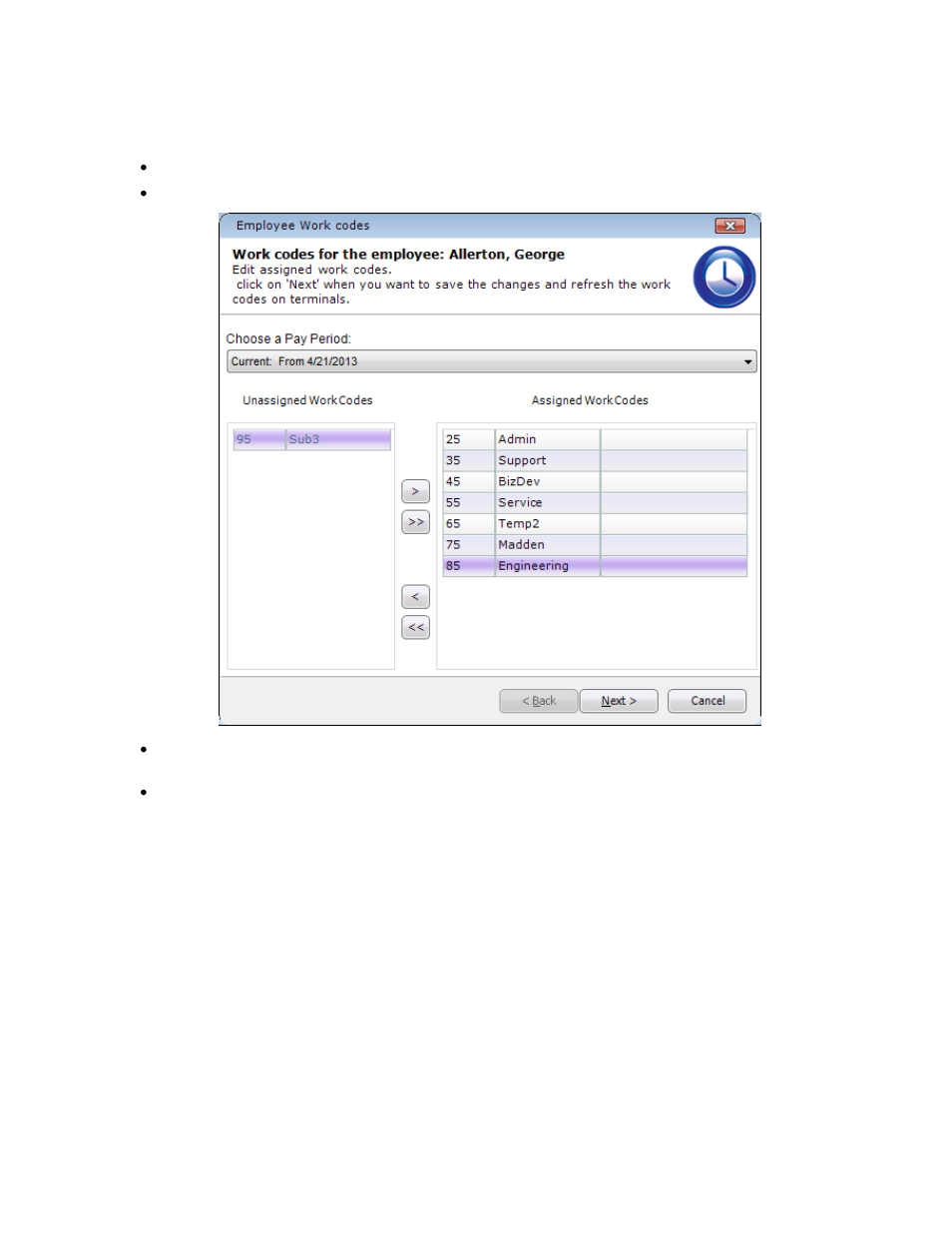 Acroprint timeQplus (software version 4.x and above) User Manual | Page 74 / 88
