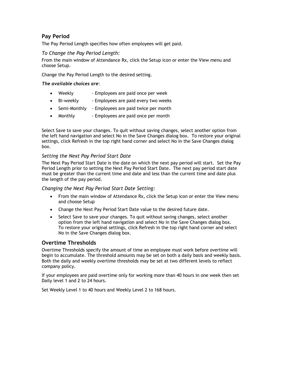 Acroprint Attendance Rx User Manual | Page 13 / 60