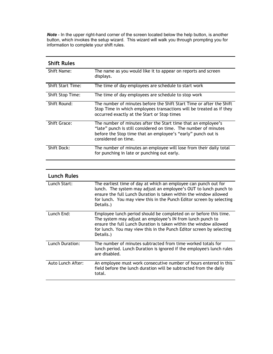 Acroprint Attendance Rx User Manual | Page 19 / 60