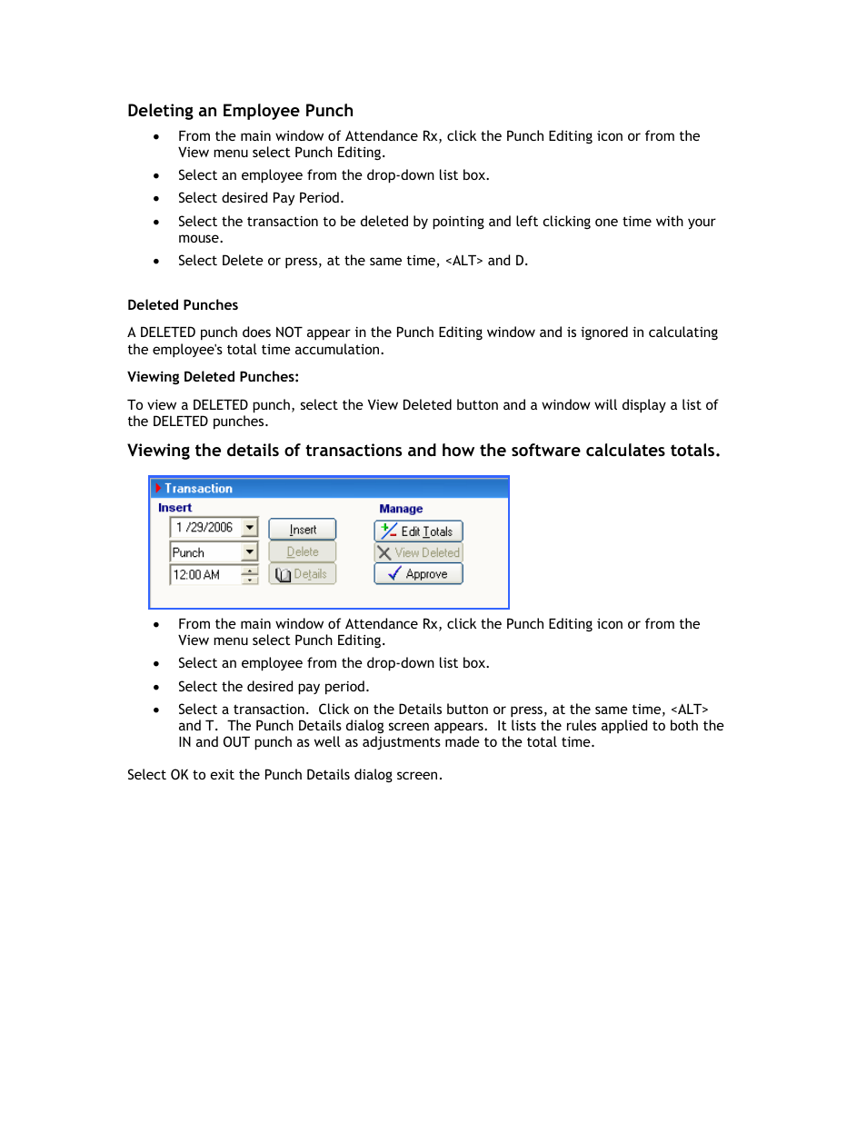 Acroprint Attendance Rx User Manual | Page 22 / 60