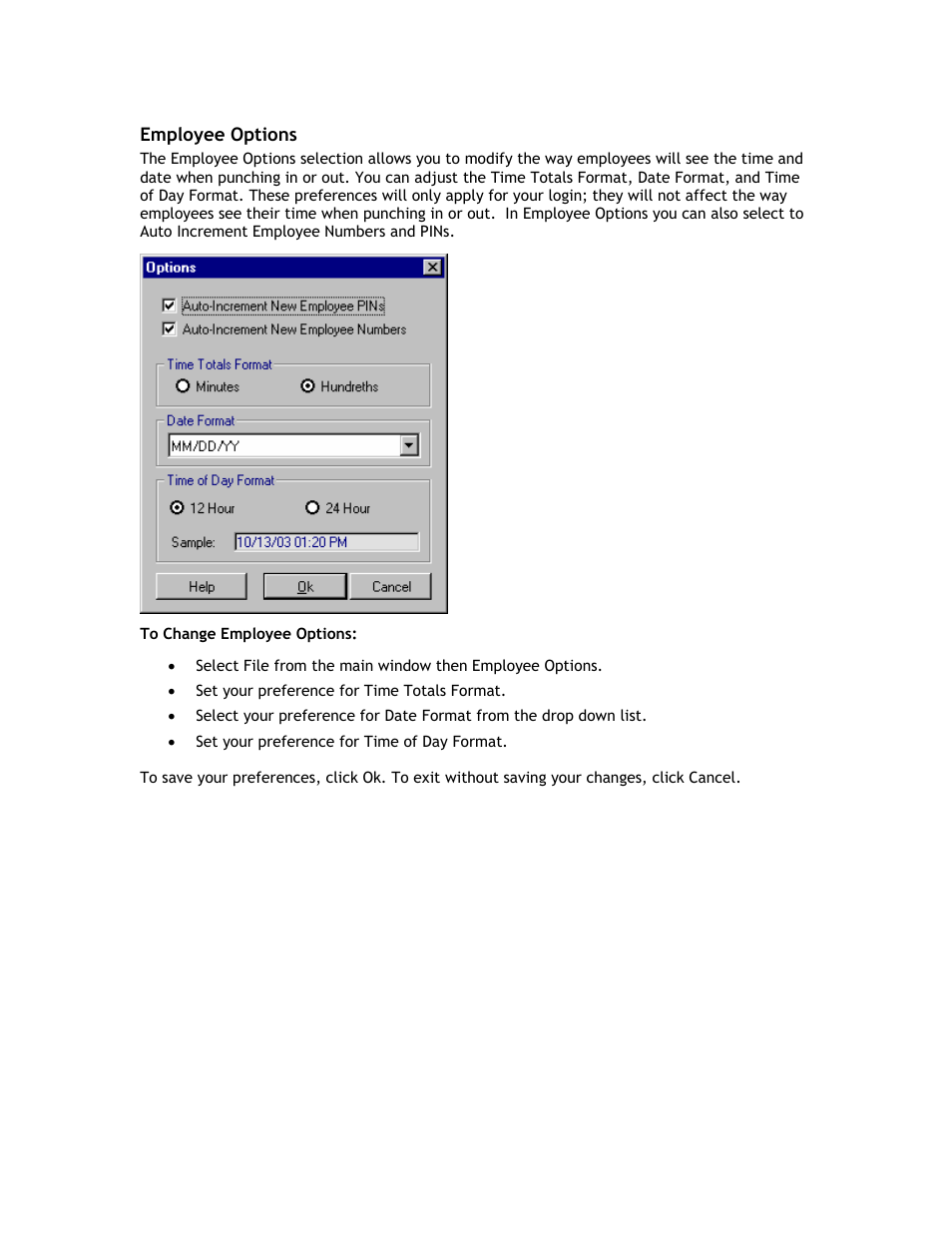 Acroprint Attendance Rx User Manual | Page 43 / 60