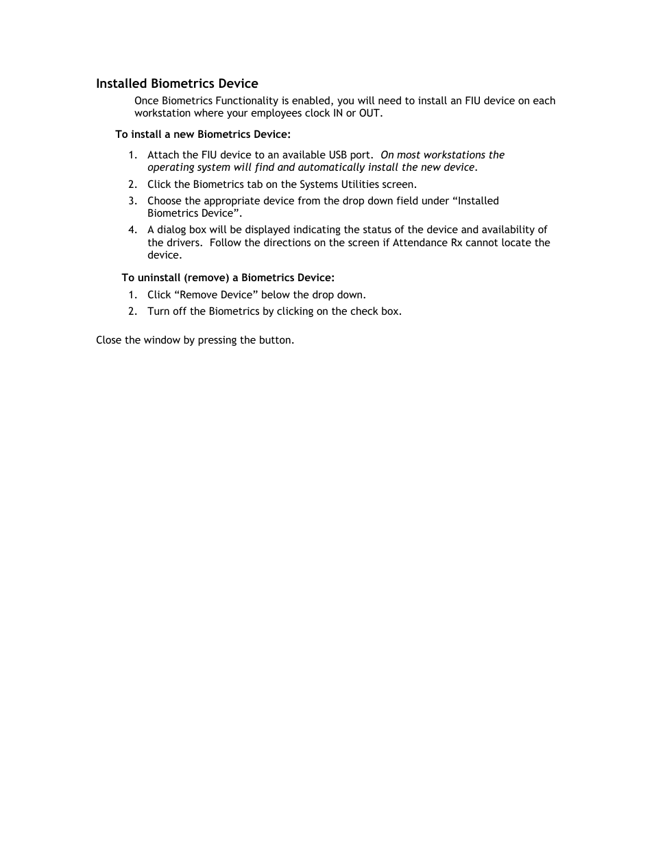 Acroprint Attendance Rx User Manual | Page 51 / 60