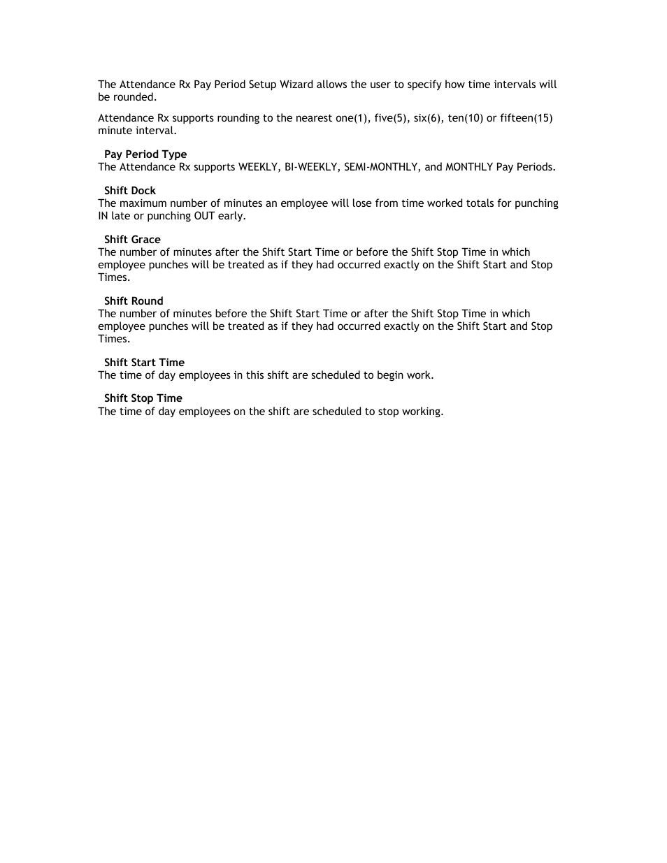 Acroprint Attendance Rx User Manual | Page 60 / 60
