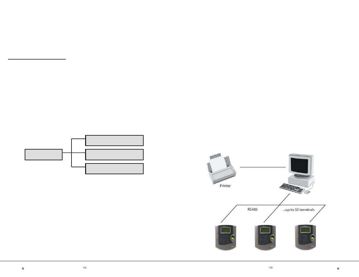 Acroprint timeQplus Biometric (V2) TQ100 Terminal User Manual | Page 39 / 44