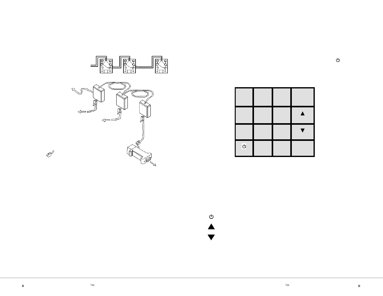 Rs485 wiring diagram, Chapter two: hardware setup | Acroprint timeQplus Biometric (V2) TQ100 Terminal User Manual | Page 5 / 44