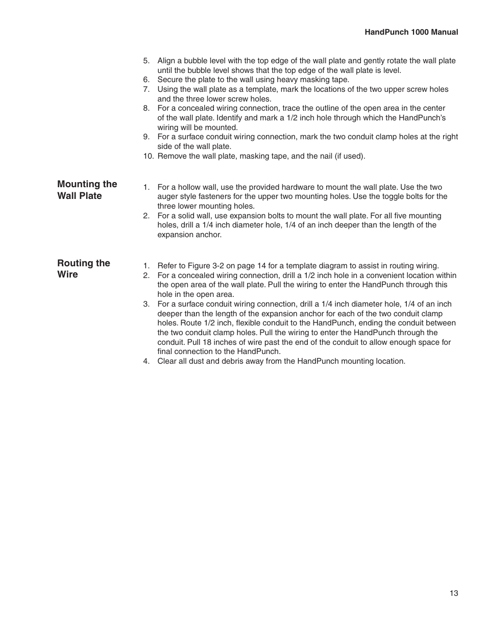 Acroprint HandPunch 1000 User Manual | Page 15 / 60