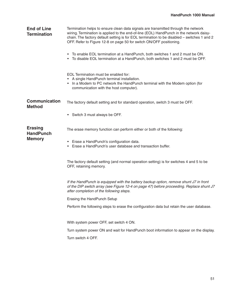 Acroprint HandPunch 1000 User Manual | Page 53 / 60