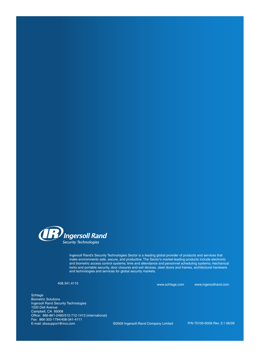Acroprint HandPunch 1000 User Manual | Page 60 / 60