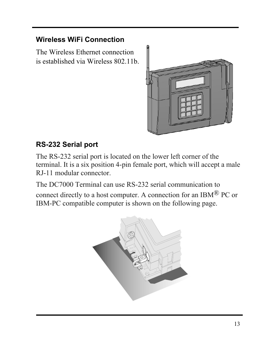 Acroprint DC7000 User Manual | Page 13 / 36
