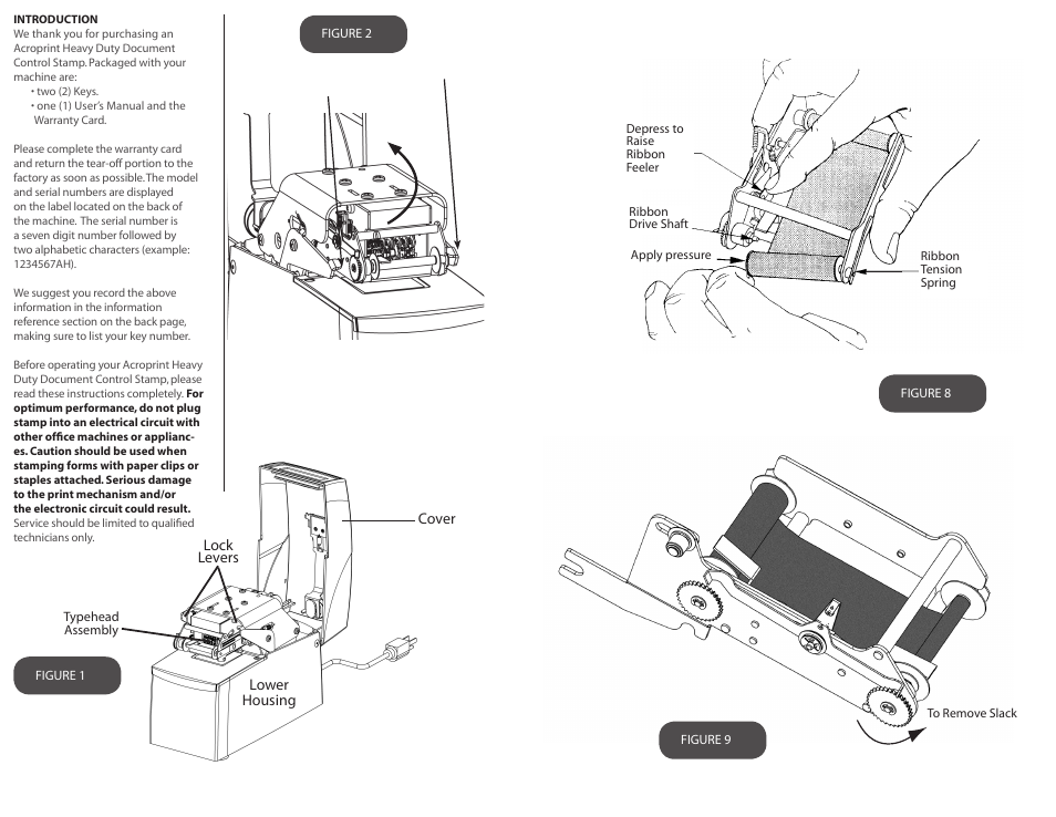 Acroprint E-Series (ET__ETC) User Manual | Page 2 / 4
