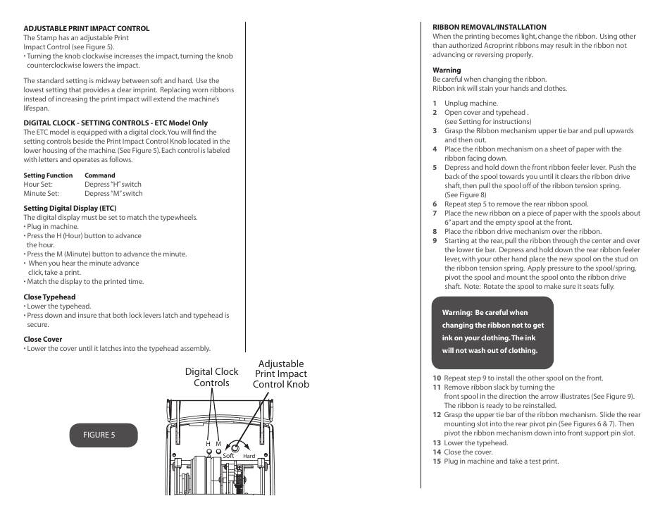 Acroprint E-Series (ET__ETC) User Manual | Page 4 / 4