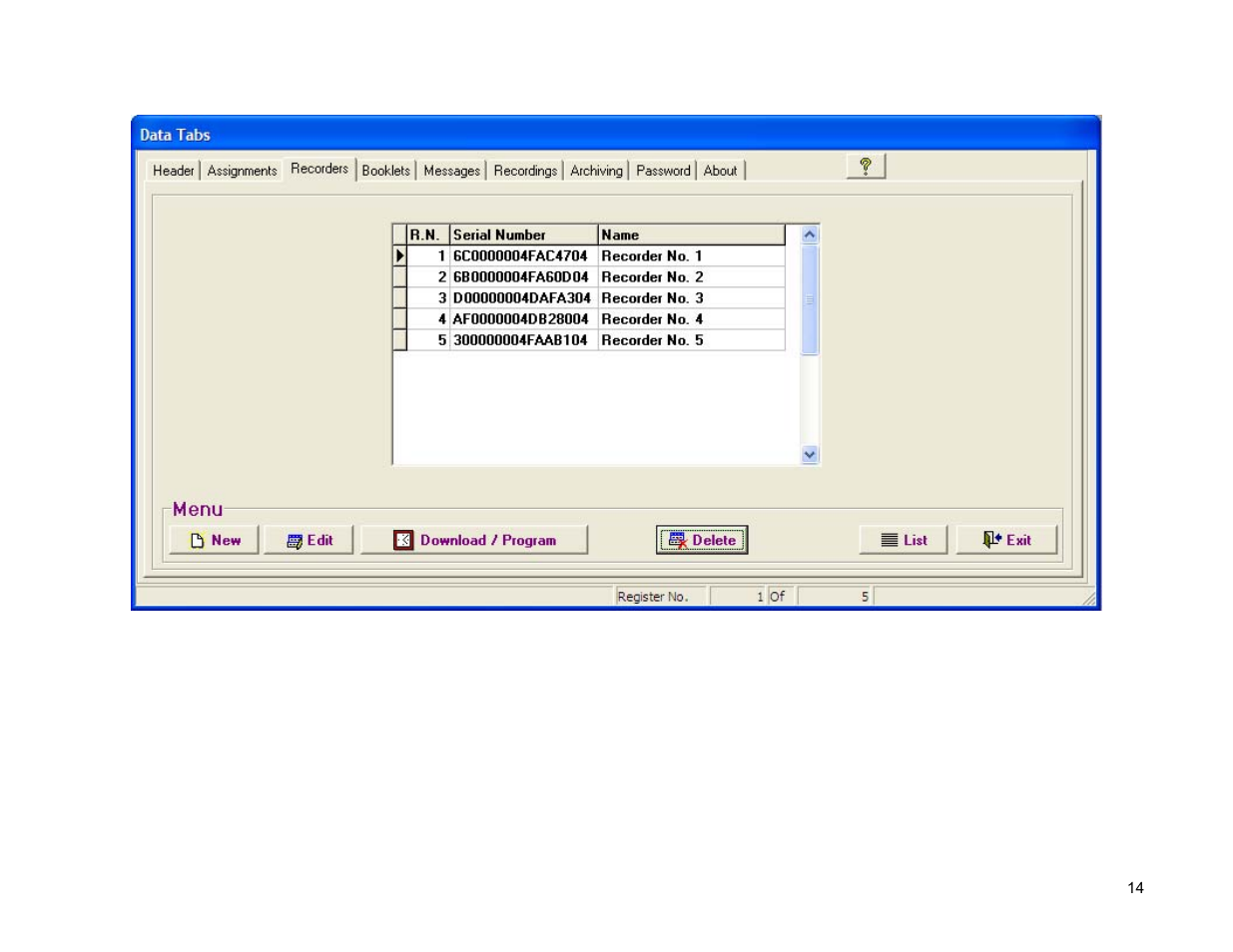 Acroprint ARES Express User Manual | Page 14 / 39