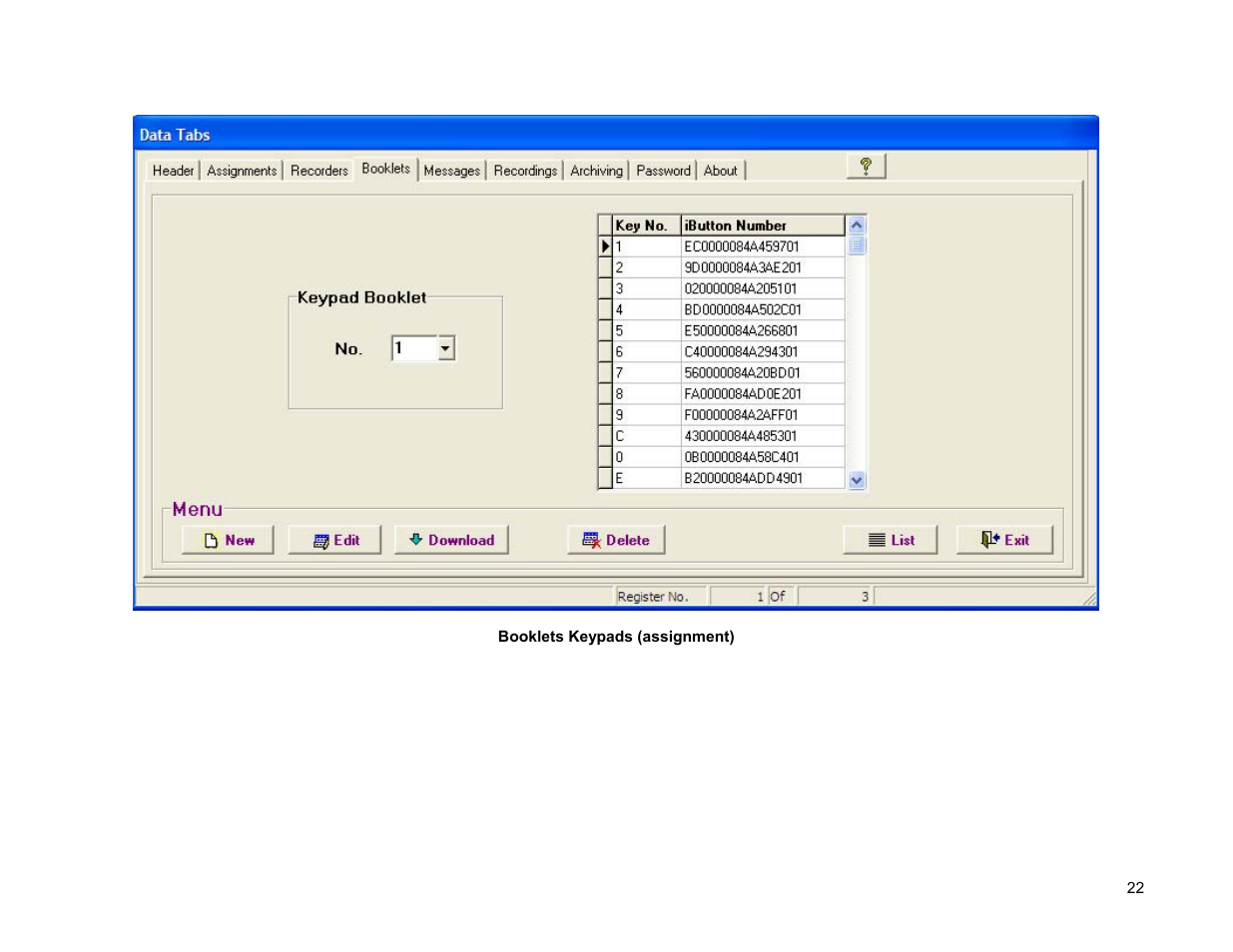 Acroprint ARES Express User Manual | Page 22 / 39