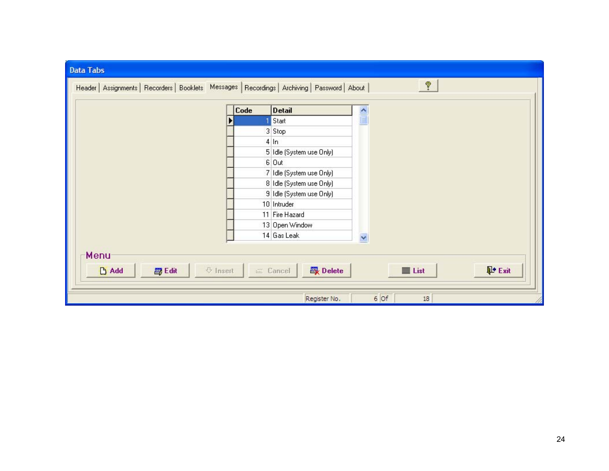 Acroprint ARES Express User Manual | Page 24 / 39