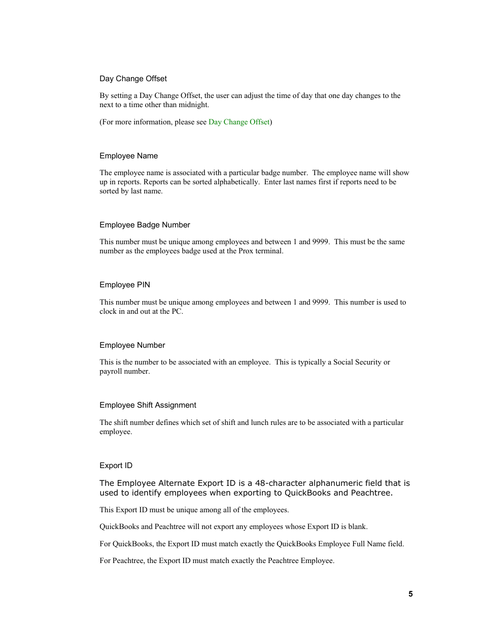 Acroprint Attendance Rx User Manual | Page 5 / 61