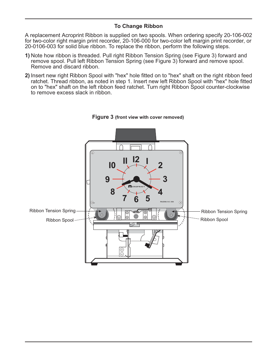 Acroprint 150 Time Clocks User Manual | Page 2 / 4