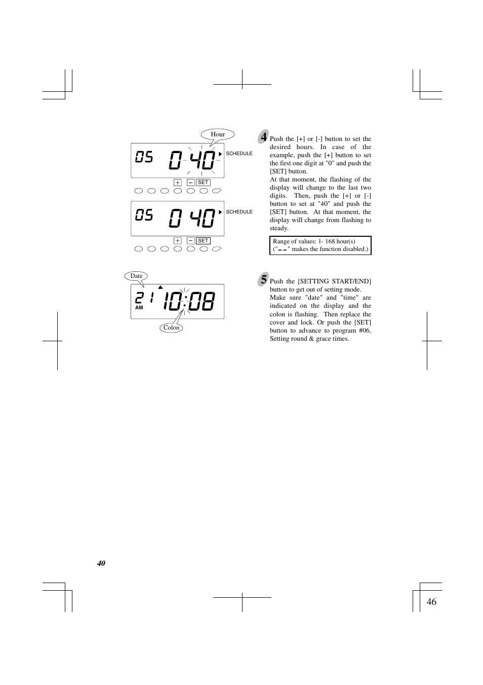 Acroprint ES1000 Totalizing Payroll Recorder User Manual | Page 46 / 76