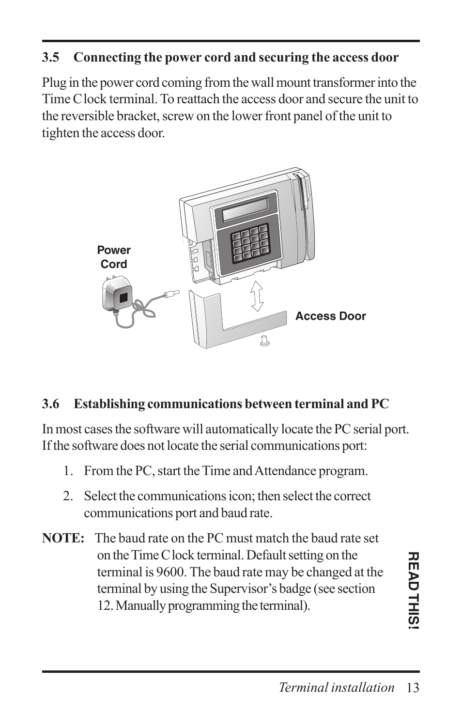Acroprint Time Q +Plus User Manual | Page 13 / 56