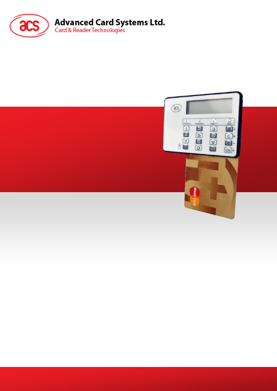 ACS APG8205 OTP Generator User Manual | 8 pages