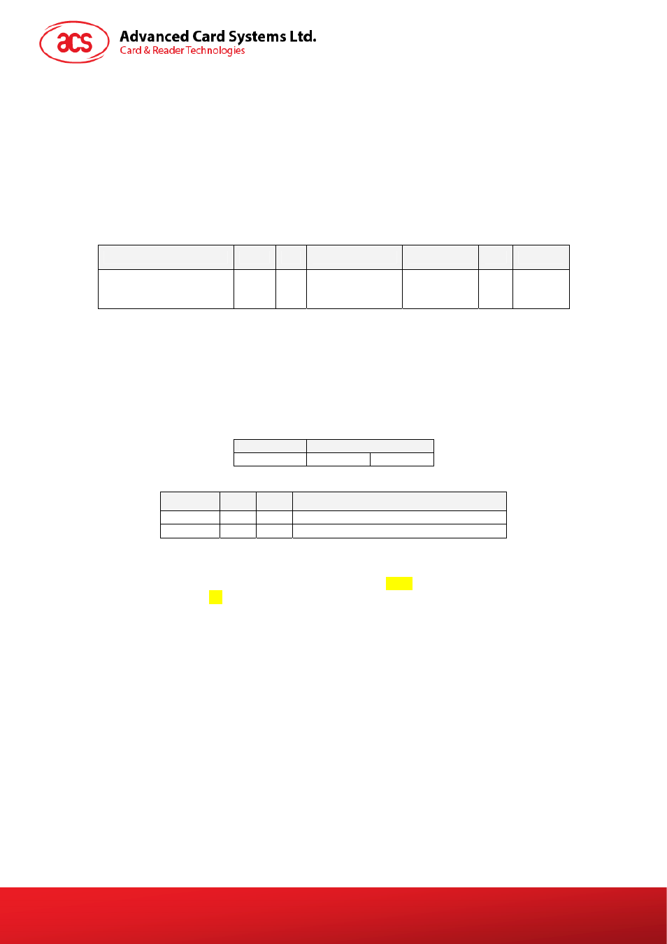 Load authentication keys, Table 8, Load authentication keys apdu format (11 bytes) | Table 9, Load authentication keys response format (2 bytes), Table 10, Load authentication keys response codes | ACS AET62 NFC Reader with Fingerprint Sensor User Manual | Page 11 / 36