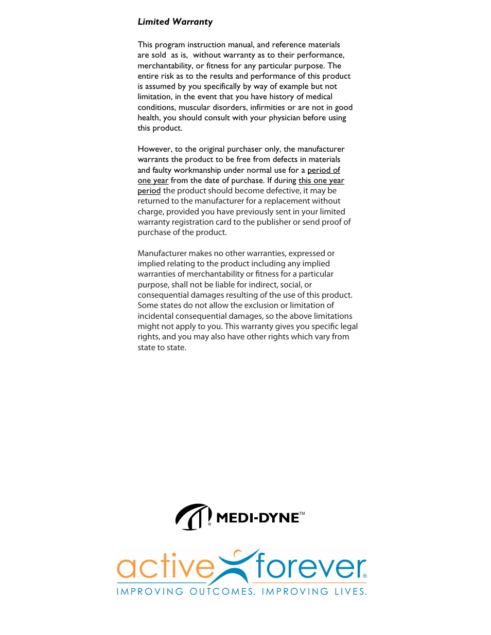 Activeforever ProStretch User Manual | Page 10 / 10