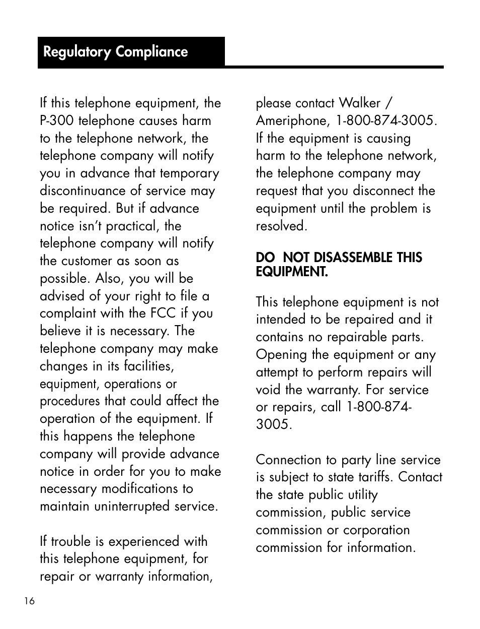 Activeforever Ameriphone P-300 Amplified Photo Phone User Manual | Page 18 / 25