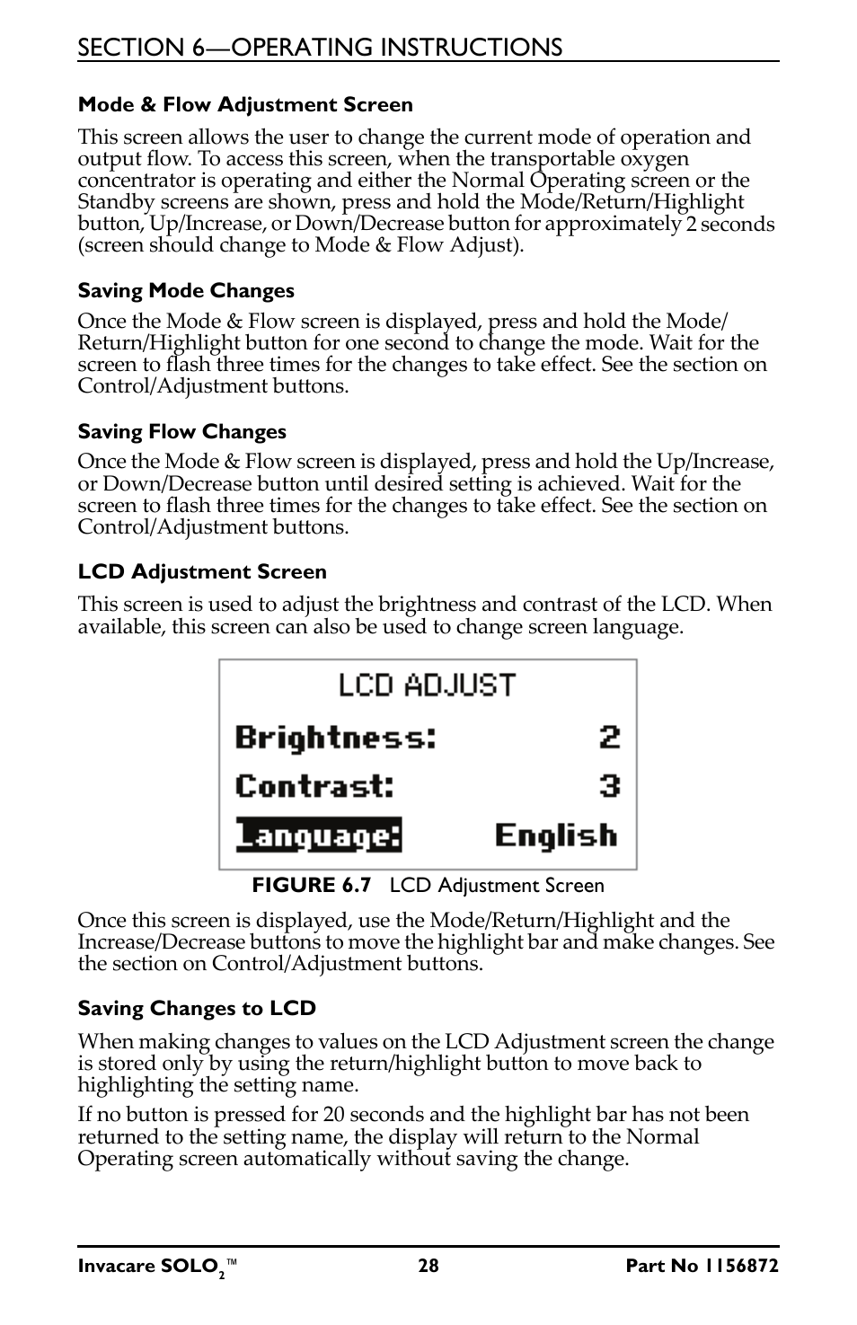 Activeforever Invacare SOLO2 Portable Oxygen Concentrator User Manual | Page 28 / 49