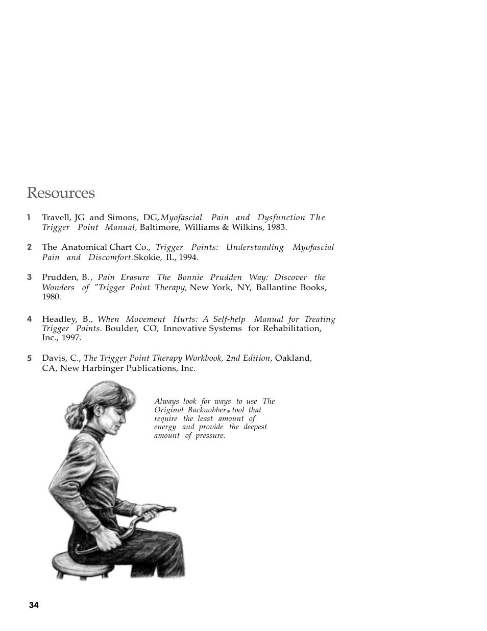Resources | Activeforever The Original Backnobber II User Manual | Page 36 / 37