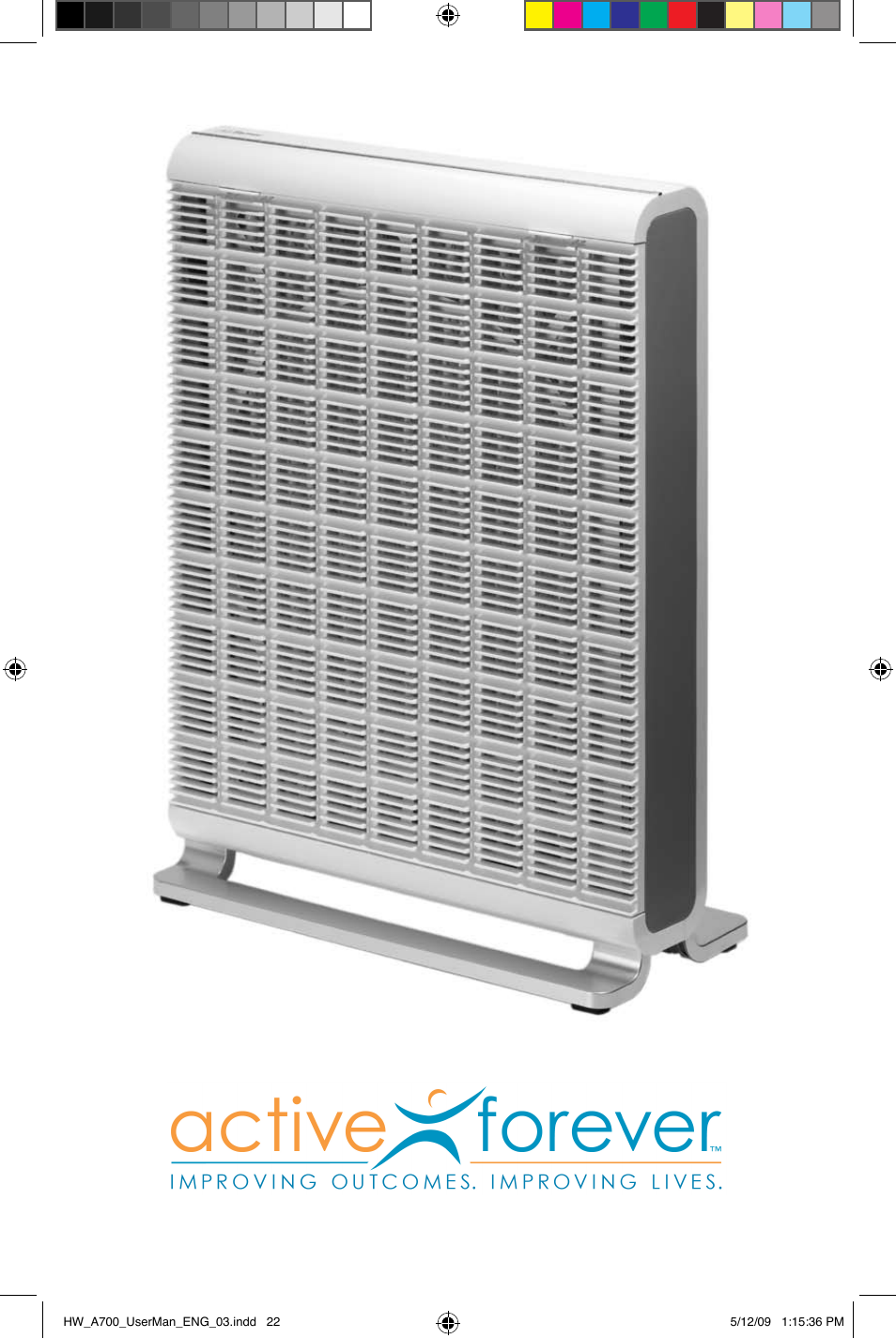 Activeforever FilterStream AirTamer Ultra High Efficiency Air Purifier User Manual | Page 24 / 24
