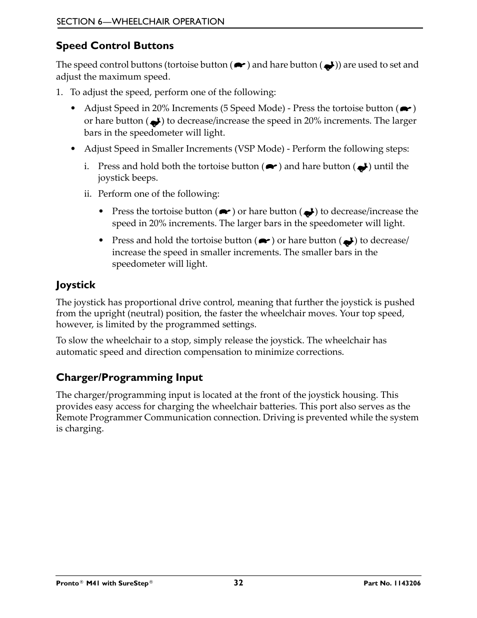 Activeforever Invacare Pronto M41 Power Wheelchair with Semi Recline Seat User Manual | Page 32 / 69