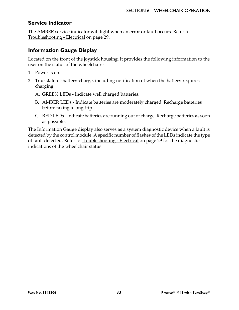 Activeforever Invacare Pronto M41 Power Wheelchair with Semi Recline Seat User Manual | Page 33 / 69