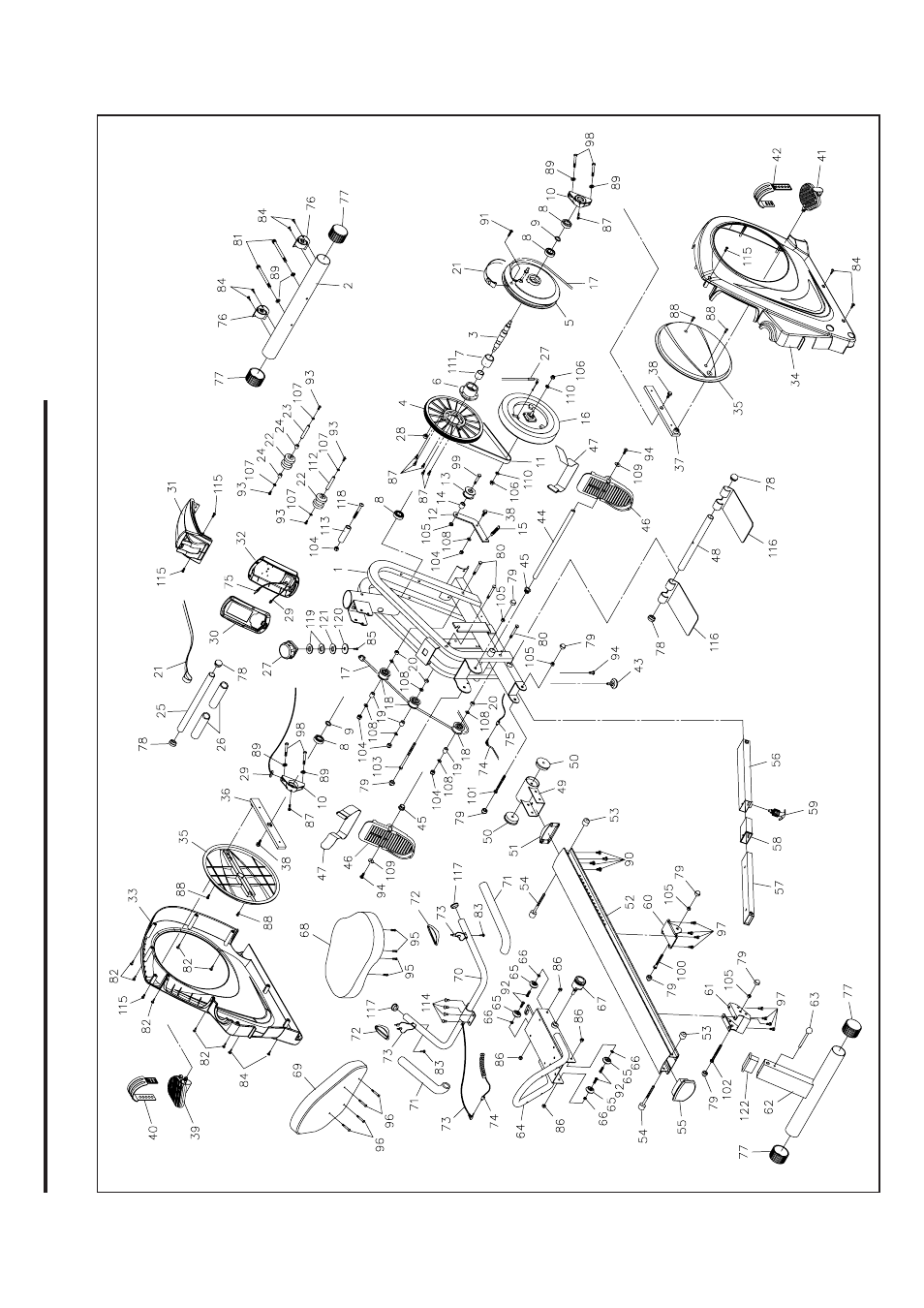 Activeforever Stamina EMR Conversion II Recumbent Bike Rower User Manual | Page 17 / 20