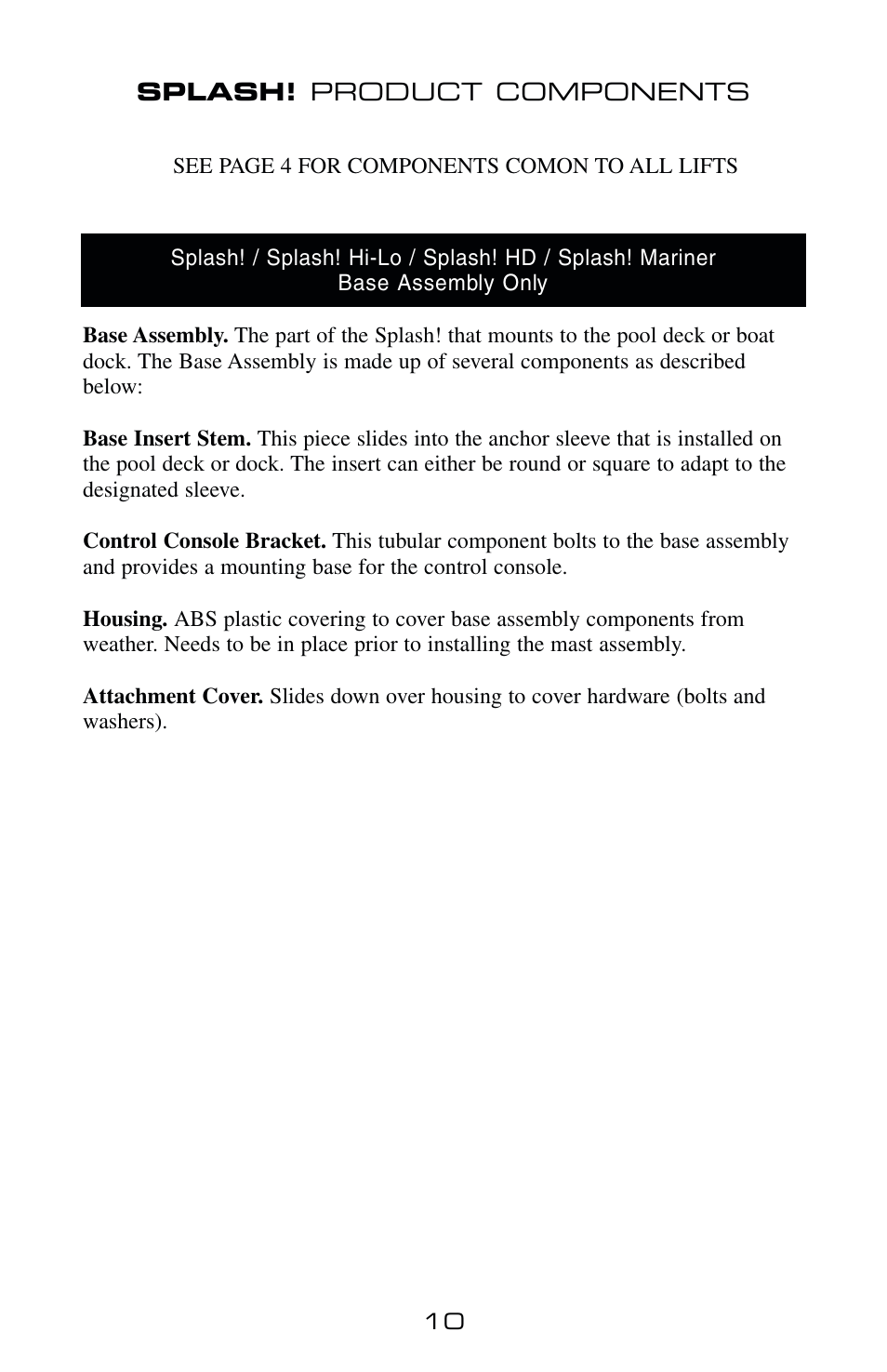 Activeforever PAL 1000 Portable Aquatic Pool Lift User Manual | Page 11 / 21