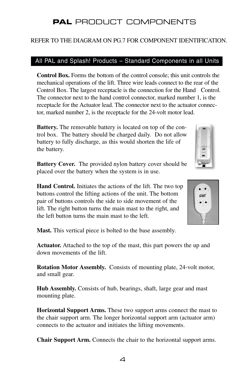 Activeforever PAL 1000 Portable Aquatic Pool Lift User Manual | Page 5 / 21