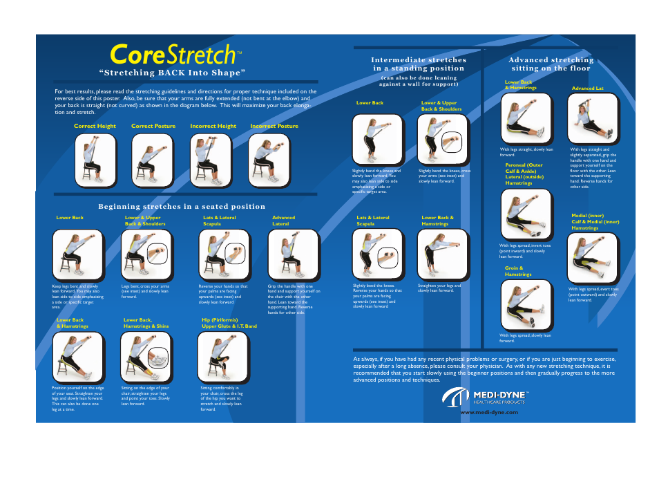 Activeforever CoreStretch Stretching Exerciser (CoreStretch) User Manual | 1 page