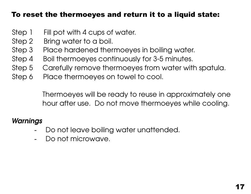 Activeforever TranquilEyes Mini Travel Kit User Manual | Page 17 / 27