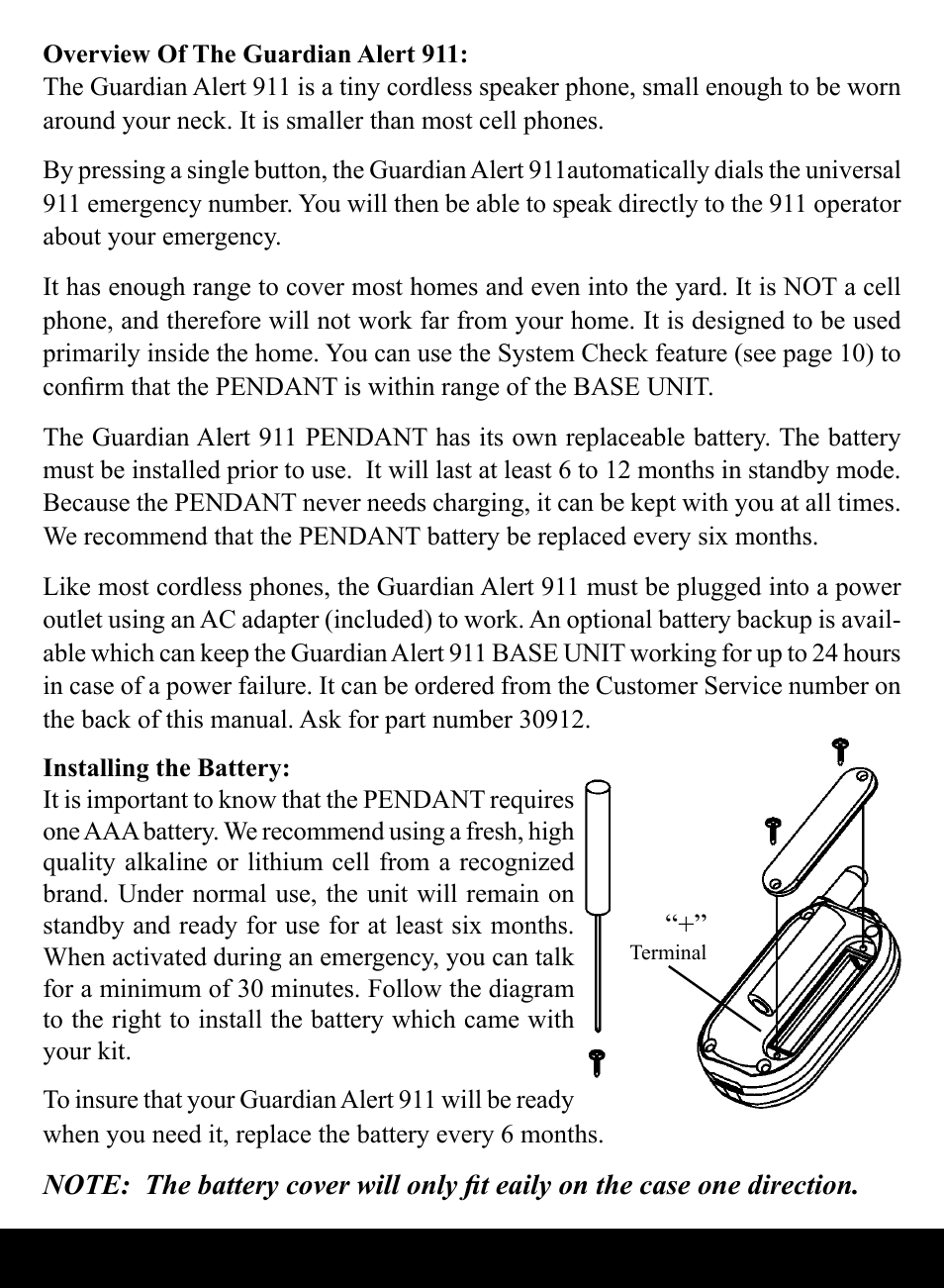 Activeforever LogicMark Guardian Alert 911 Emergency Alert System User Manual | Page 4 / 15