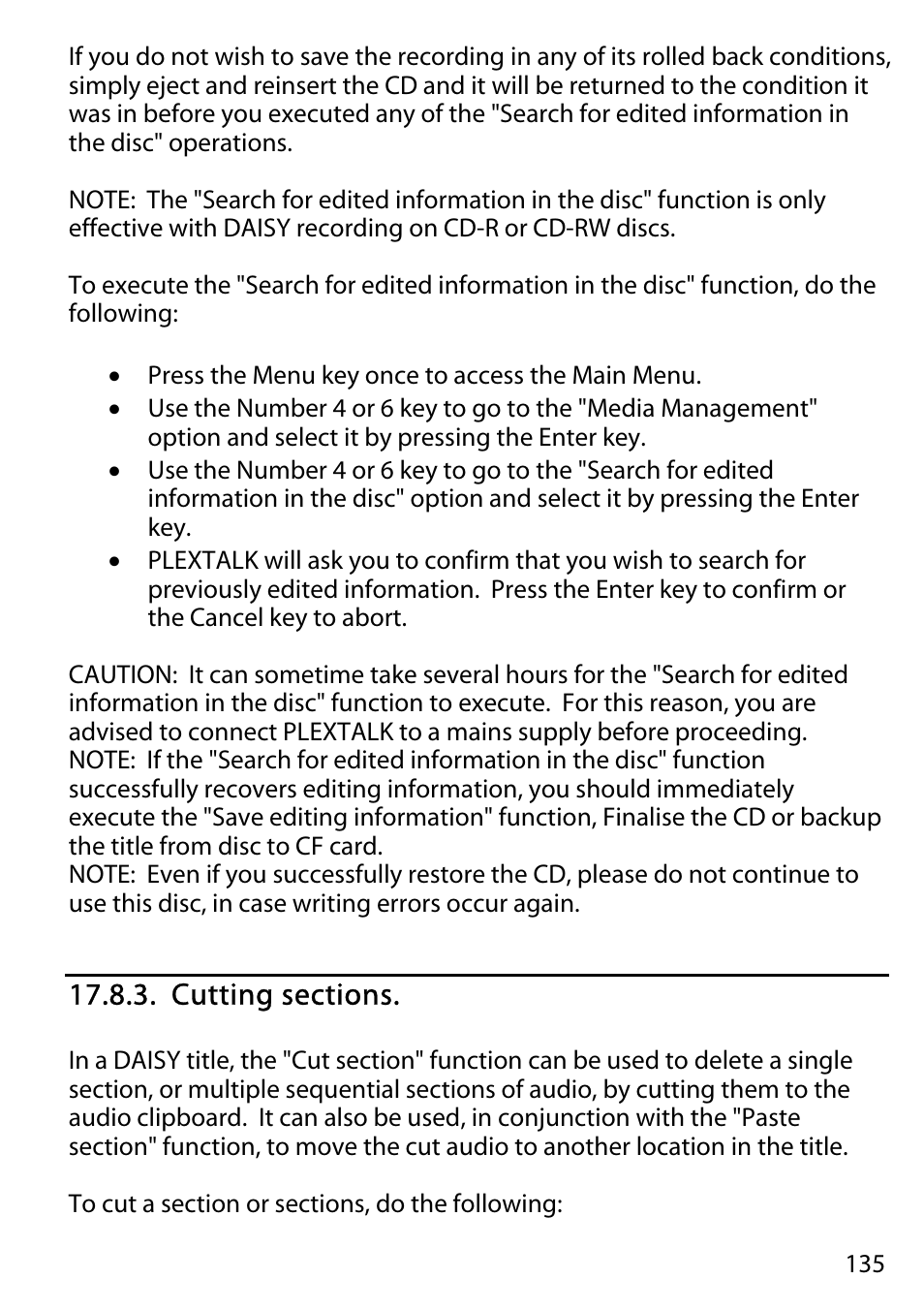 Activeforever Plextalk PTR2 Digital DAISY Player and Recorder User Manual | Page 134 / 235