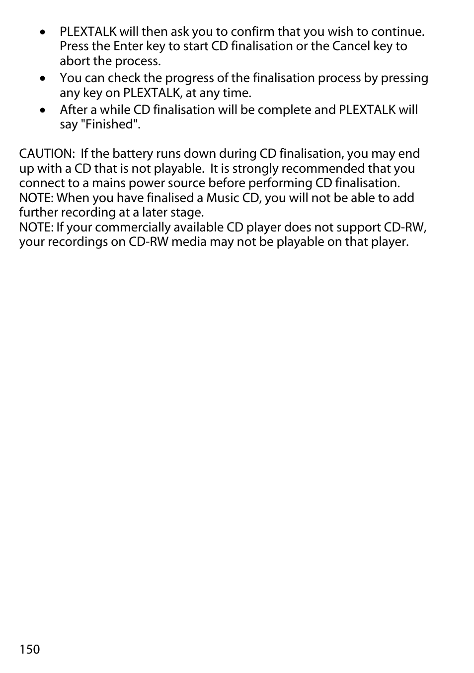 Activeforever Plextalk PTR2 Digital DAISY Player and Recorder User Manual | Page 149 / 235