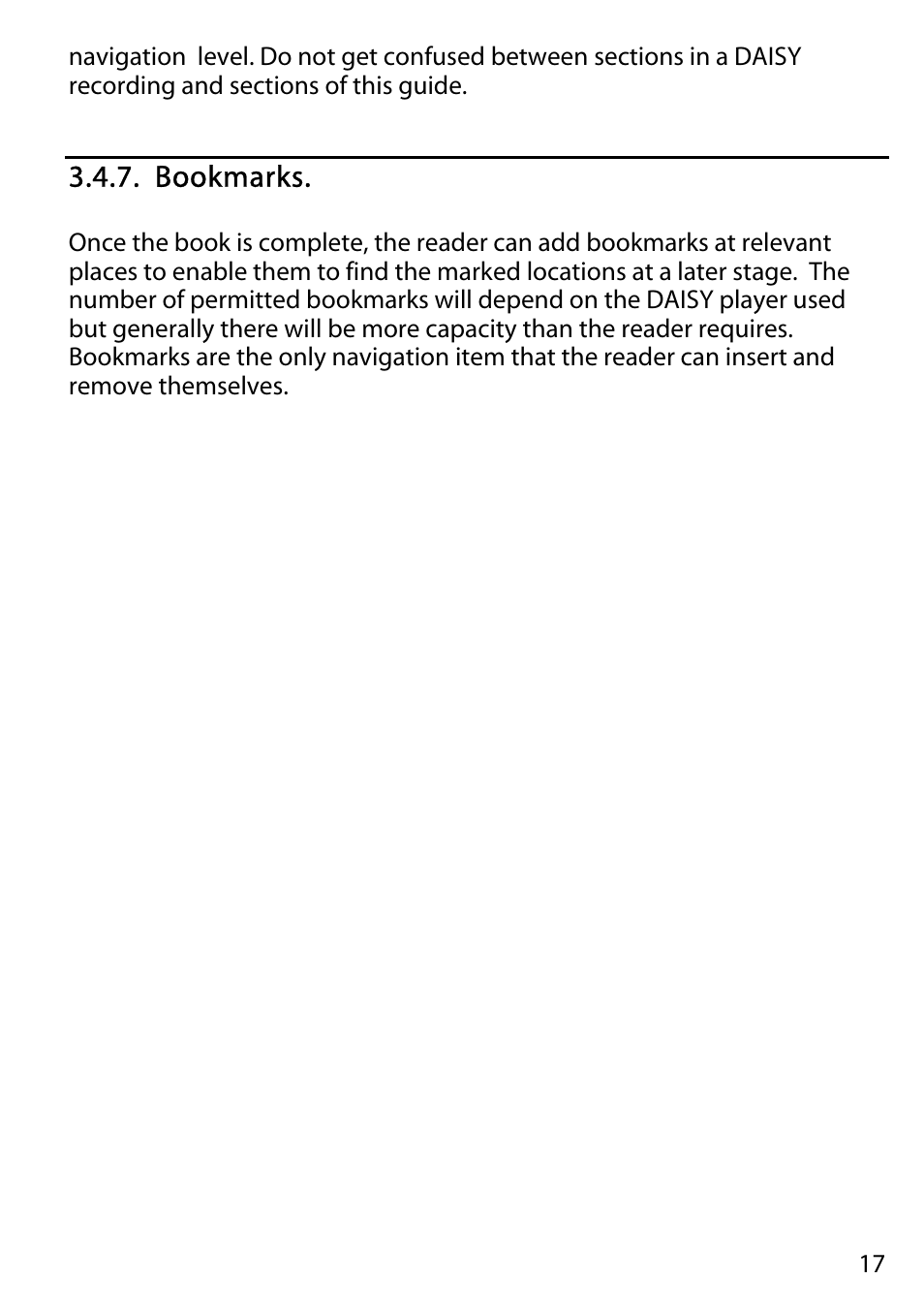 Bookmarks | Activeforever Plextalk PTR2 Digital DAISY Player and Recorder User Manual | Page 16 / 235